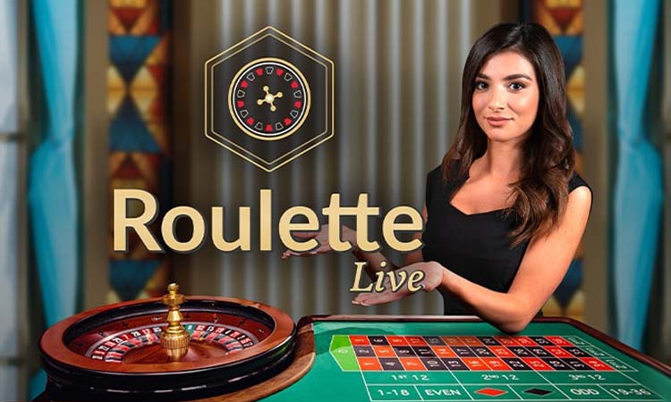 Roulette in a live casino