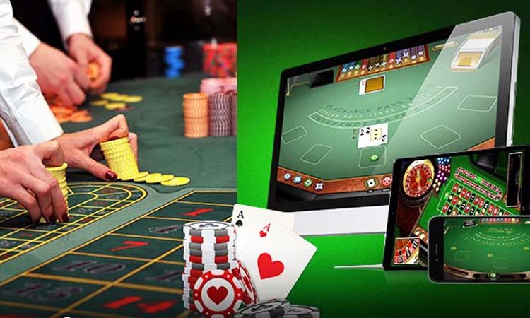 What is the difference between a live casino and an online casino